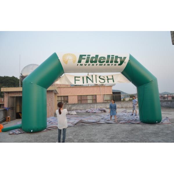 Inflatable Entrance Arch Advertising 6 X 3M Inflatable Entrance Arch , Inflatable Finish Line Arch