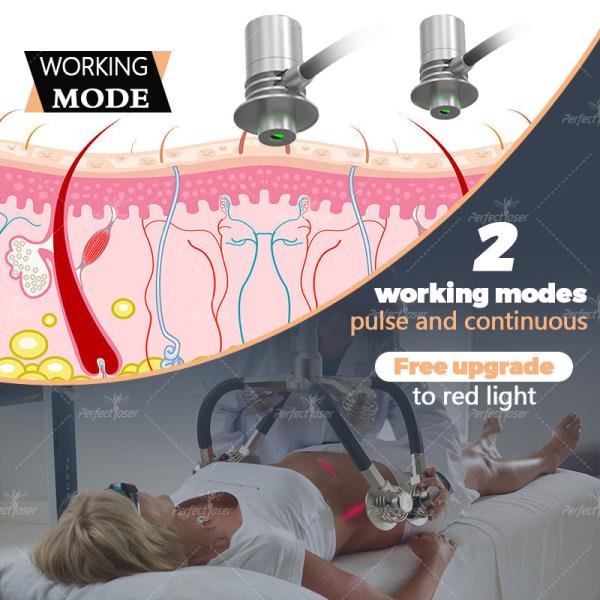 Touch Screen 6D Lipolaser Slimming Beauty Machine ISO13485