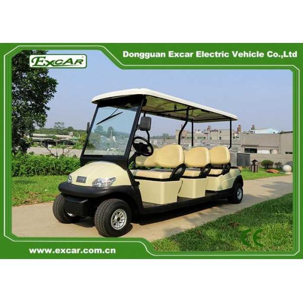 Smooth Ride 6 Passenger Electric Golf Buggy with Trojan Battery