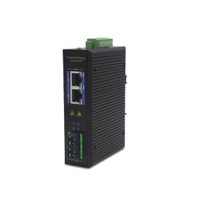 1550nm Industrial Gigabit Ethernet Switch , STP Din Rail Switch Ethernet