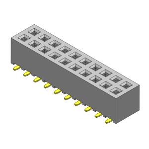 2.00mm Low Profile Female Header SMT TYPE 2*2PIN To 2*40PIN