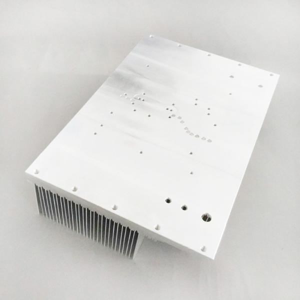 Bonded Fin Electronic Heat Sink Rectangle Shape Aluminum Material