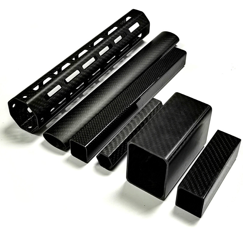 Buy cheap T400 T800 Machined Carbon Fiber Square Tube 20mm Oval Rectangular product
