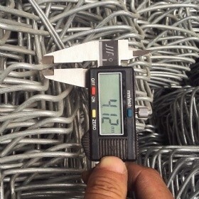 3.76mm - 50x50mm PVC coated chain link fence