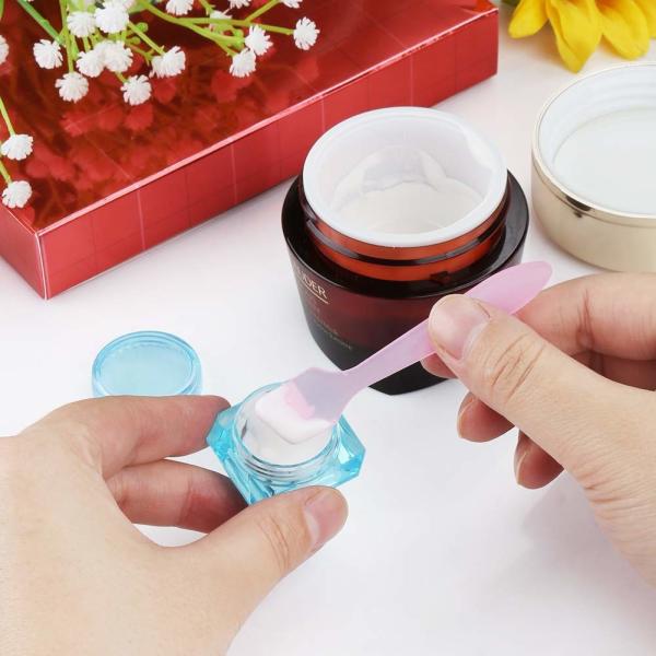 Multi Colors Cosmetic Cream Jar Compact Delicate Eye Shadow Packing