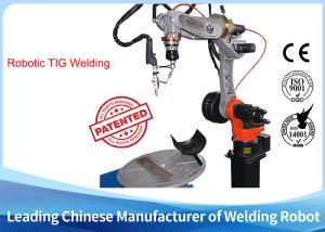 Buy cheap Aluminum Arc Welding Robot Cell , Mig Welding Equipment Workstation product