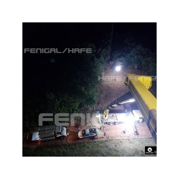 360 Degree Illumination Tripod Balloon Light 2000w For Night Worksite 230v