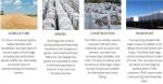 polypropylene pp woven bulk sacks, agriculture, mining, construction, transport,