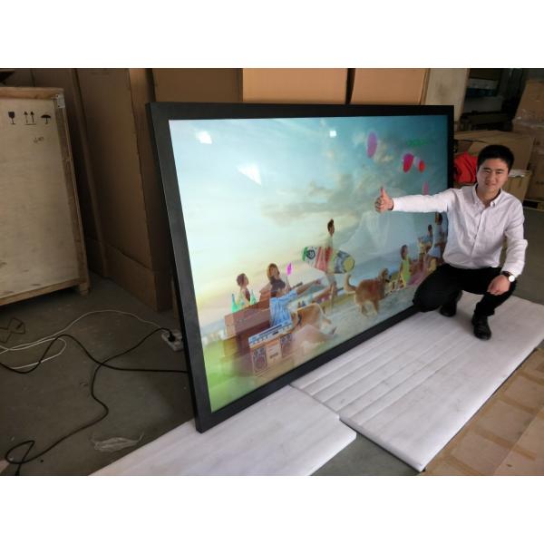 4k UHD 75" 20W 400cd/m2 3840×2160 Wall Mount industrial level Durable Digital Signage