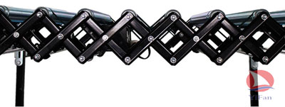 Flexible Expandable Motorized Roller Conveyor,Powered Roller Conveyor