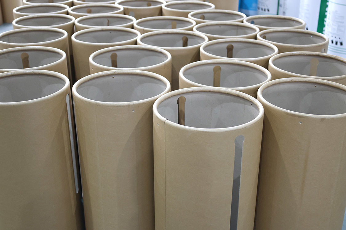 Custom-Sized Kraft Paper Tubes - Precision Cut, Hole Punching & Flange Roll Services
