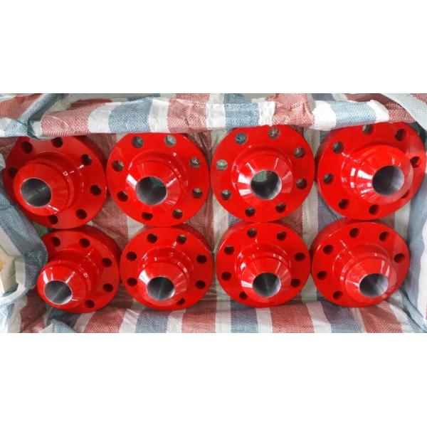 Alloy Steel Wellhead RTJ Weld Neck Flanges / Flanged Spool Adapter 2 1/16"