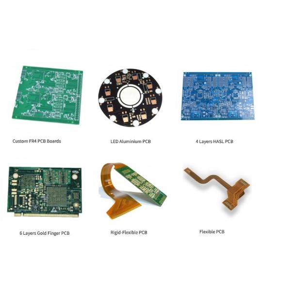 10 Layer Multilayer PCB Board , Electronic Rigid Flex PCB Circuit Board 1.0mm 1.5OZ