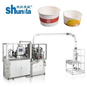 Buy cheap Custom Print Single Pe Coated Paper Salad Cup Making Machine product
