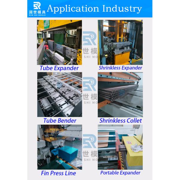 Tube Expanding Carbide Expanding Head for Shrinkless Expander with Clamping Fixture