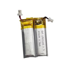 China Custom Lithium Polymer Battery LP601235 3.7v 250mAh LiPo Battery on sale