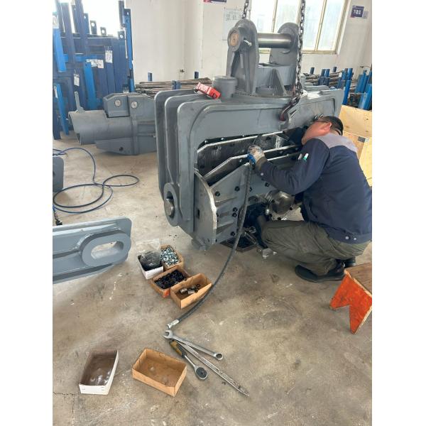 Hydraulic Excavator Mounted Vibratory Hammer Q355 Excavator Piling Hammer