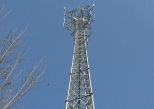 Buy cheap Outside Cell Phone Signal Tower , Telecommunication Self Supporting Lattice Tower product