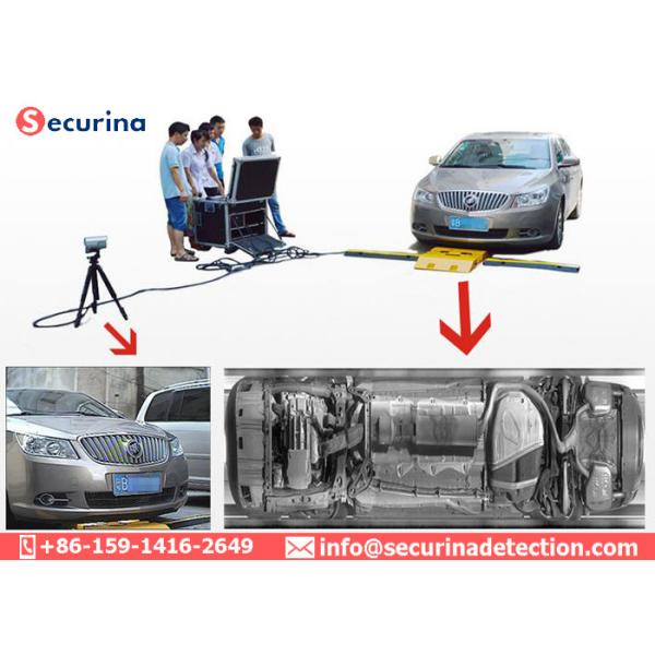 21in Display Under Vehicle Surveillance System Uvss ANPR Camera 5000×2048 240VAC
