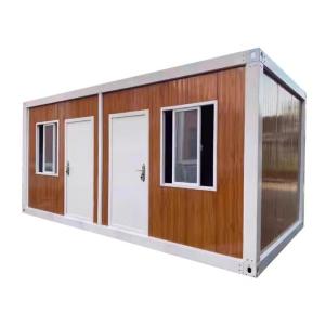 China PVC Sliding Window Galvanized Steel Frame Prefab Container Homes on sale
