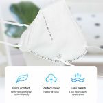 4 Layers Medical N95 Respirator Mask Hypoallergenic Skin Friendly