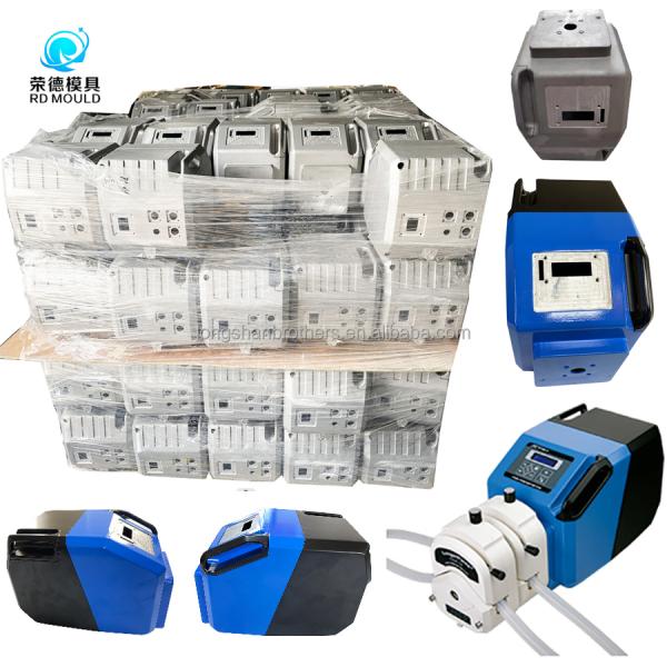 Aluminum Die Cast Enclosures Manufacturing Custom Precision Parts Solutions with HASCO Mould Base Structure