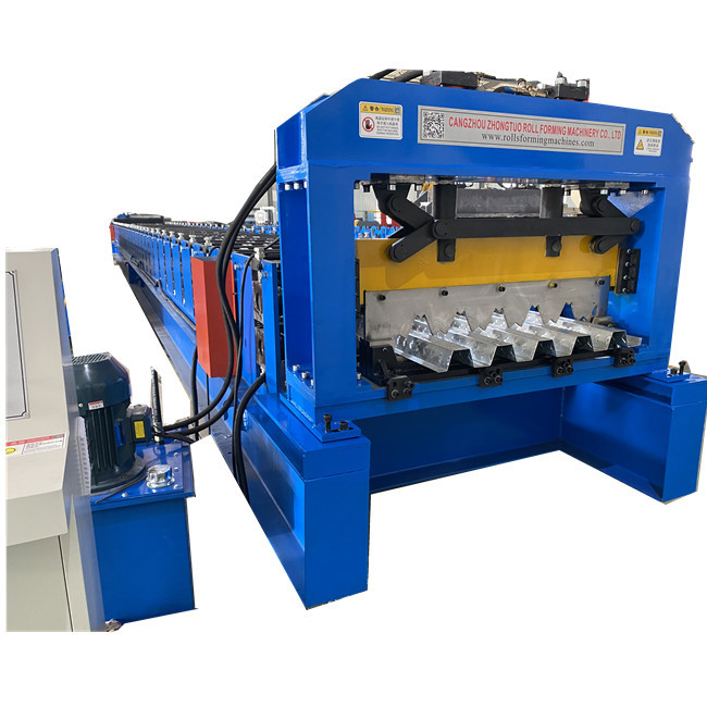 Buy cheap Composite Metal Deck Rolling Forming Machine For USA product