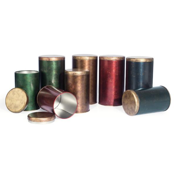 100ml Round Metal Tins With Lids Waterproof Empty Tin Box