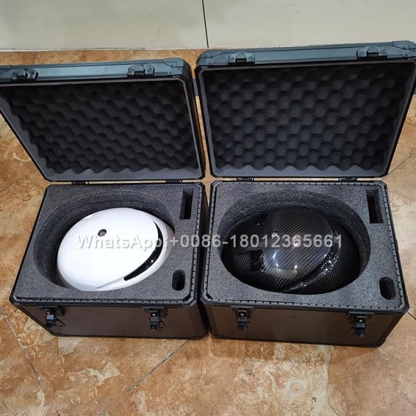 Virtual Real Integrated Intelligent Interactive Helmet