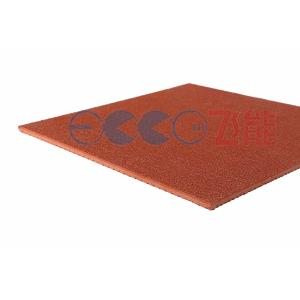 Red 13mm Prefabricated Rubber Running Track All Weather ROHS Certificate
