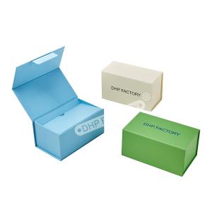 Buy cheap Recyclable Texture Paper Cardboard Foldable Boxes Packaging Without Magnet product