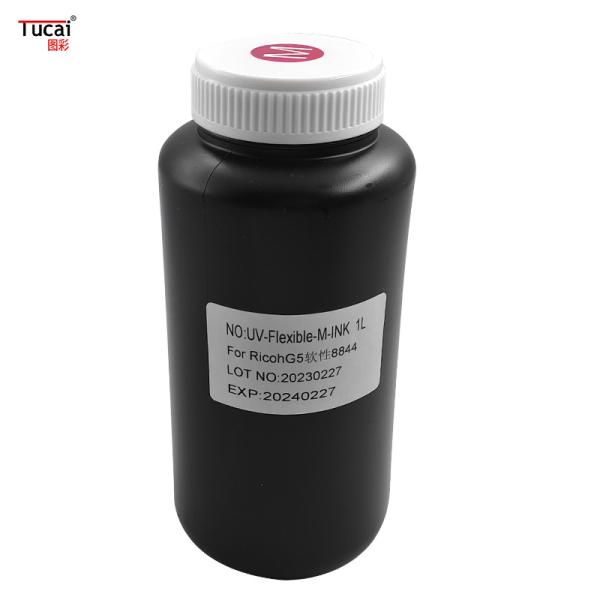 Seiko Konica/Toshiba/RicohG5/G6 Soft UV Ink for Leather/Wallpaper Capacity 1000 Ml