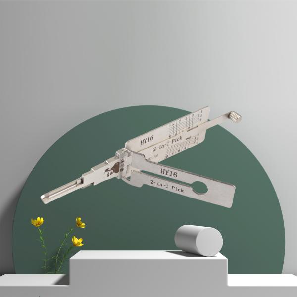 Lishi 2 In 1 Auto Lock Pick car unlock HY16 HY17 for Hyundai Korea