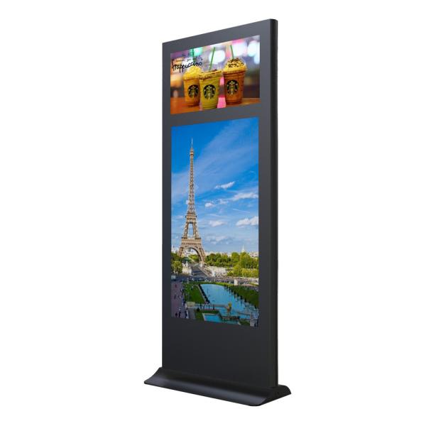 Floor Standing Portable Wifi Interactive Digital Signage Indoor Poster LCD Screen