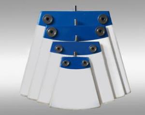 Buy cheap 12 M2 Durable Alumina Ceramic Plates , Ceramic Board For Vacuum Ceramic Filter Machine product