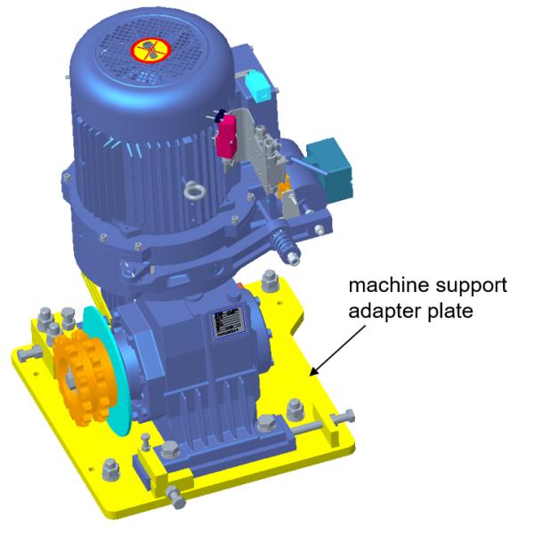 506 Escalator Modernization EC143 Machine Replacement Power 5.5-9.5 kW 200/380/400/415 Voltage 50/60 Hz