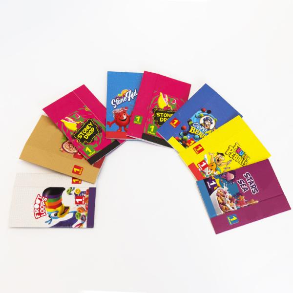 Glossy Finish Customized Paper Packing Box Fruit Cigarette Case Packaging