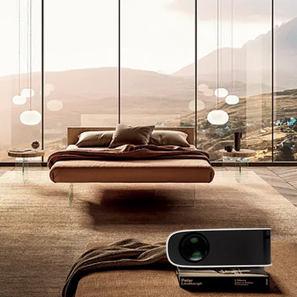 23 Languages Portable Full HD 1080P Projector 50000 Hours Lifetime