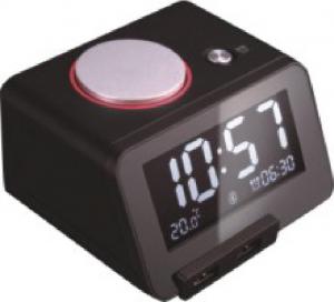 Buy cheap FM radio Hotel Alarm Clock Wireless Music Player With 2 USB Charging Ports product