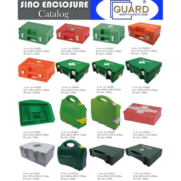 Workplace Pp Alloy First Aid Kit Plastic Box Submersible