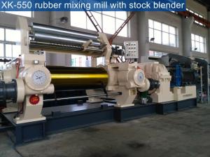 Buy cheap 2 Open Roll Mixing Mill Machine XK560 Synthetic Rubber Process Machine product
