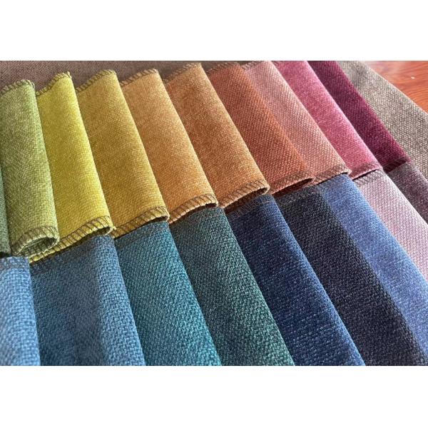 100 Polyester Microfiber Chenille Sofa Fabric Jacquard Style
