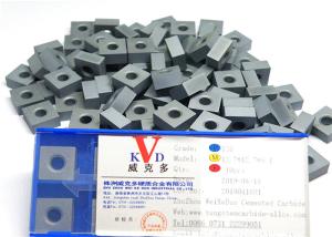 Buy cheap Rough Machining Cnc Carbide Inserts / Carbide Turning Inserts Nano Coating product