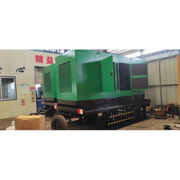 Silent 400KW Weichai Mobile Trailer with ISO9001 Certification and Water Cooling System