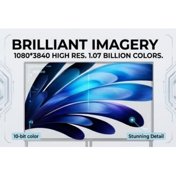 55 Inch 4K Ultra-Clear Transparent OLED Splicing Module for Digital Advertising Display