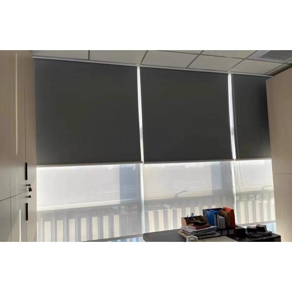 100% Polyester Jacquard Blackout Roller Blinds Fabric For Windows