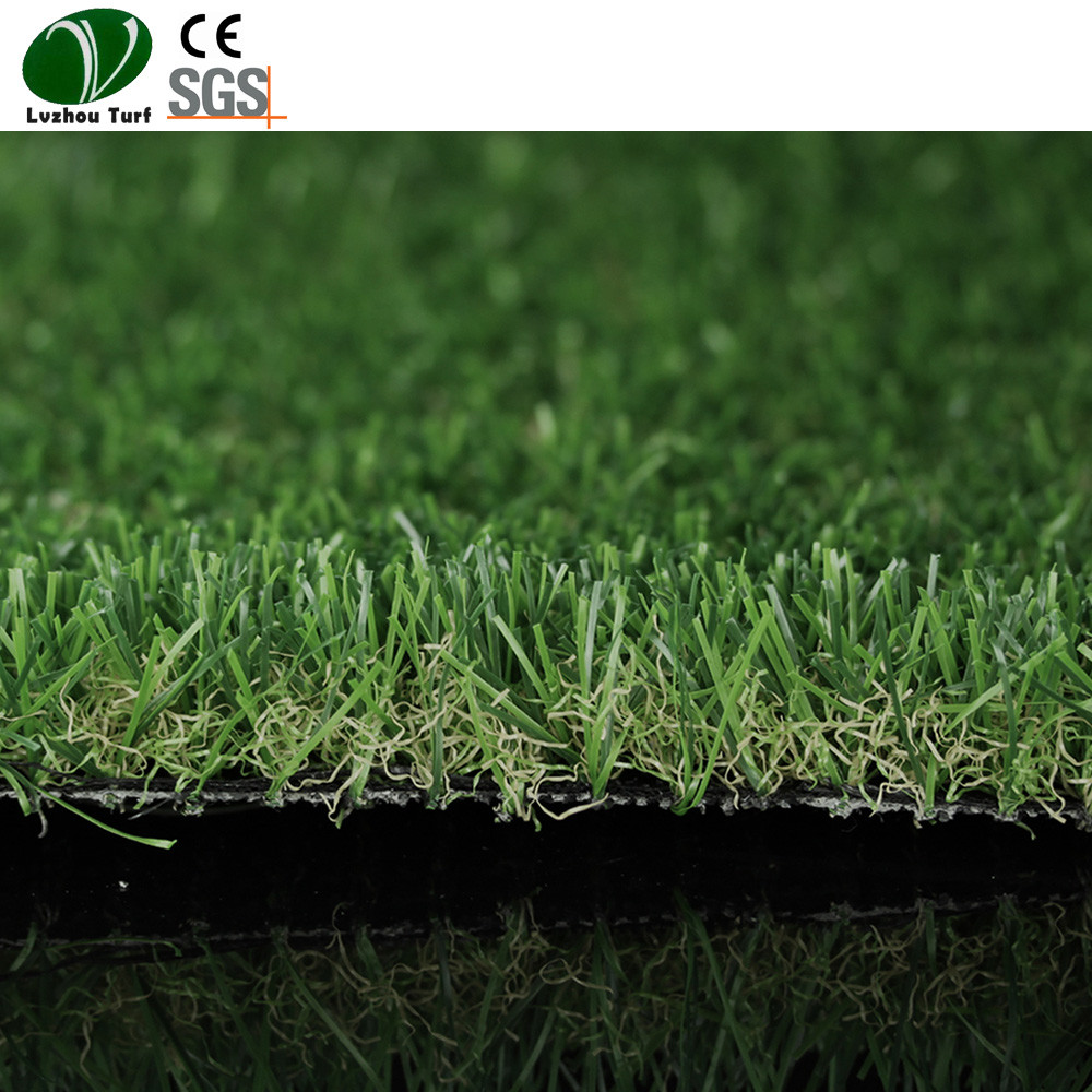 Buy cheap Natural Garden Artificial Grass Carpet / Synthetic Soft Fake Grass Rug product