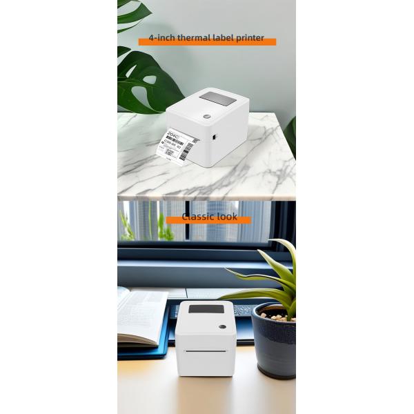 wholesale brand new thermal bar code QR code label printer high quality clothing tags supermarket price sticker printer