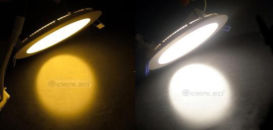 18W LED Round Panel Lights, Diameter 300mm Embedded Panel Light Lamp for schools