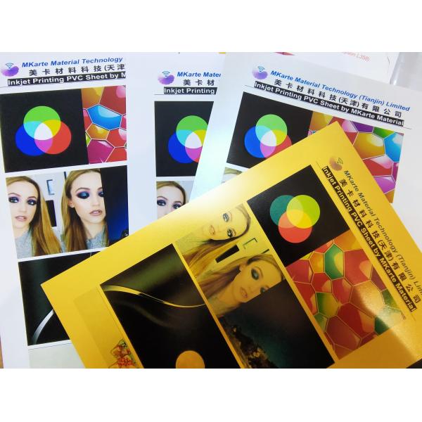 Inkjet / Digital Offset Pvc Card Material For Plastic Card Making